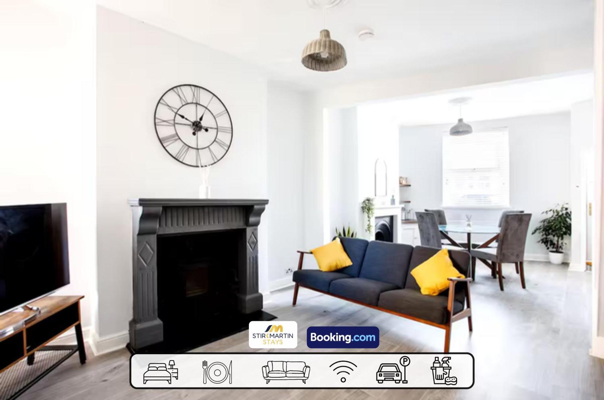 Comfy 3Bed House By Stirkmartin Stays Short Lets & Serviced Accommodation Cardiff With Free Parking & 8Mins To City Centre Eksteriør bilde